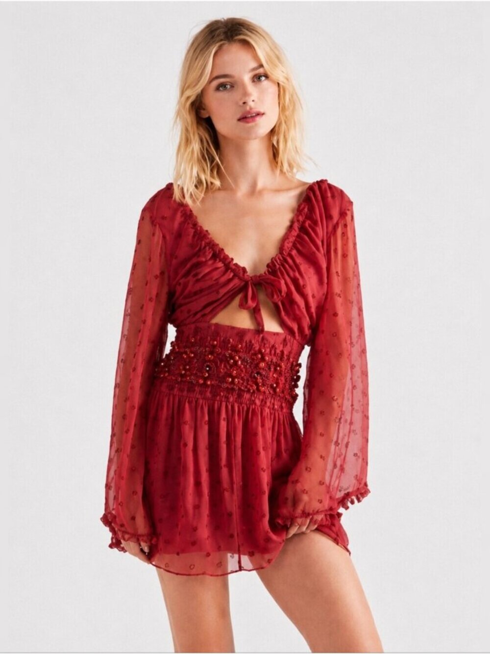 NWT Free People Della Sole Mini Dress